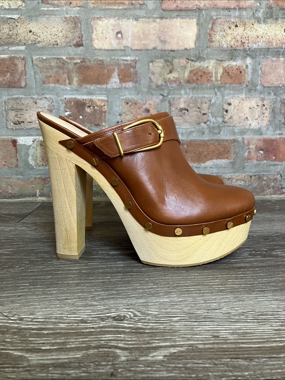 Veronica Beard Alek platform clog sandals